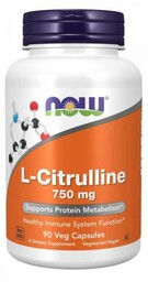 NOW FOODS L-Citrulline 750 mg (90 kaps.)