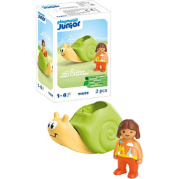 PLAYMOBIL JUNIOR 71699 Huśtawka z funkcją grzechotki,