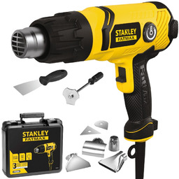 Stanley Opalarka sieciowa 2000W 50-600°C walizka FME670K Akcesoria