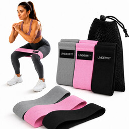 UNDERFIT Gumy oporowe mini bands set Candy Girlboss