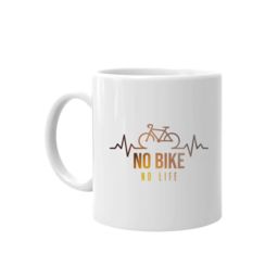 No bike, no life - kubek z nadrukiem