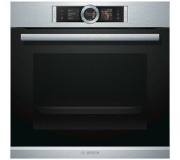 Bosch Serie 8 HRG656XS2 Termoobieg Termosonda Srebrno-czarny Piekarnik