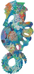 Djeco, puzzle, w pudełku, Pławikonik, 350 el.