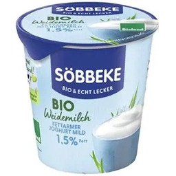 Sobbeke Jogurt naturalny 1,5 % 150 g (EKO)