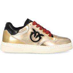 Sneakersy damskie premium - PINKO MANDY 01 ZŁOTE