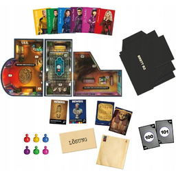 CLUEDO GRA PLNSZOWA DRAPIEŻ W MUZEUM PO NIEMIECKU