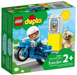 LEGO DUPLO 10967 MOTOCYKL POLICYJNY