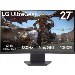 Lg 27GS60QC-B 27" Qhd Va Curved 1ms 180Hz