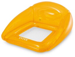 INTEX Materac fotel do pływania pomarańczowy 56802