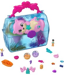 Polly Pocket Wyspa skarbów Zestaw Kuferek z 2