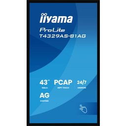 iiyama ProLite T4329AS-B1AG interaktywny 43-calowy komputer PCAP typu