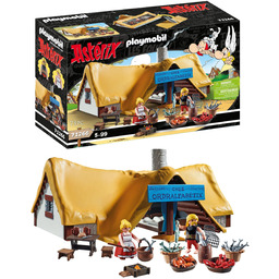 PLAYMOBIL Asterix 71266 Asteriks: Chata Ahigieniksa, Fryzjer Ahigieniks