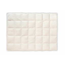 Kołdra puchowa 90% 200x220 Silver ciepła 1800g biała