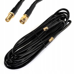 Przewód kabel Gsm Spacetronik przedłużacz antenowy wtyk-gniazdo Sma