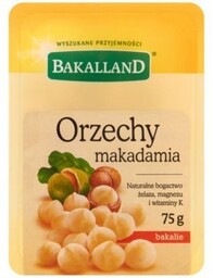 Bakalland, orzechy makadamia, 100 g