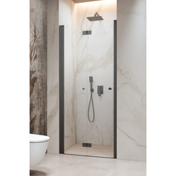 Radaway Nes Brushed GunMetal Dwb drzwi wnękowe 80cm