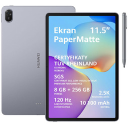 Huawei MatePad 11,5" 2025 PaperMatte 8/256GB WiFi szary