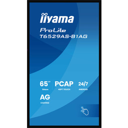 iiyama ProLite T6529AS-B1AG interaktywny 65-calowy wyświetlacz PCAP typu