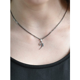 Wisiorek - Klucz basowy mały