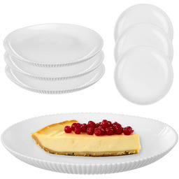 Talerz deserowy Regno 19 cm biały 3 szt.
