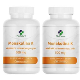 Zestaw MedFuture Monakolina K, 2 x 60 kaps.