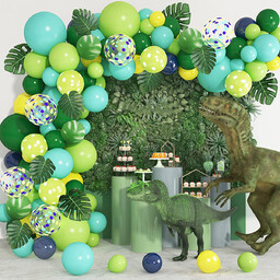 Zestaw balonów do girlandy balonowej Dinozaury - 95