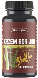 Skoczylas Krzem Bor Jod, 60 kaps.