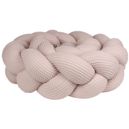 Ochraniacz Do Łóżeczka Warkocz ''Wafel Łososiowy'' - 180Cm