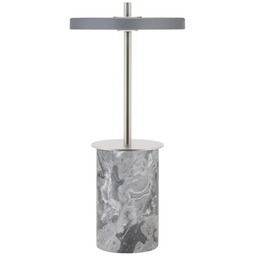 UMAGE - Lampa akumulatorowa Asteria MOVE MINI, marmurowo-szara/stalowa,