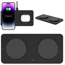 Ładowarka indukcyjna MagSafe podwójna do Samsung Galaxy S25