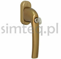 Vbh Holding Klamka okienna z kluczem FG10 F4/stare