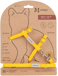 AMIPLAY Szelki plus smycz dla kota S Samba