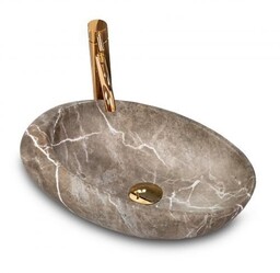 REA-U6650 Umywalka blatowaRoxy B Stone Nature