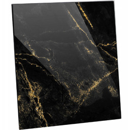 Kratka Wentylacyjna 15x15 Dekoracyjna Szklany Marmur Czarno Złoty