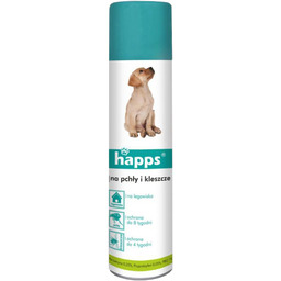 Spray Happs na pchły i kleszcze 250 ml
