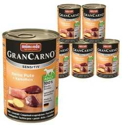 ANIMONDA GranCarno Sensitiv Adult Dog smak: Indyk +