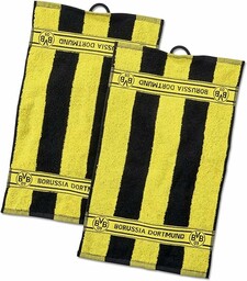 Borussia Dortmund, Ręczniki dla gości z paskami blokowymi