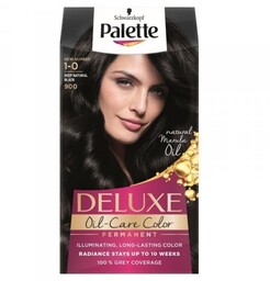 Palette Deluxe Farba do włosów permanentna nr 1-0