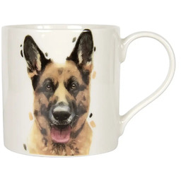 KUBEK PORCELANOWY Pies - Owczarek Niemiecki