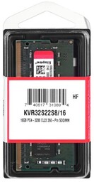 Kingston DDR4 SODIMM 16GB 3200MHz CL22 1Rx8