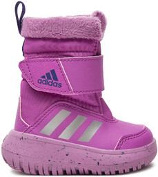 Śniegowce adidas Winterplay I IE8672 Fioletowy