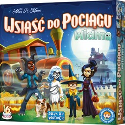 Wsiąść do Pociągu: Widmo gra planszowa Rebel