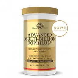 SOLGAR Advanced Multi-Billion Dophilus, 60 kapsułek