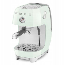 Smeg ECF03PGEU Ekspres kolbowy do kawy Pastelowa zieleń