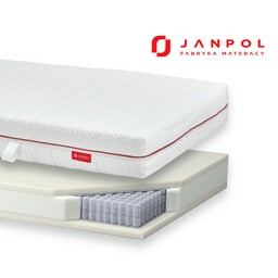 JANPOL ANDROMEDA - materac multipocket, sprężynowy, Rozmiar -