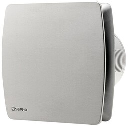 LEX łazienkowy wentylator osiowy, 15W, wylot 100mm, stal