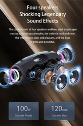 Potężny Głośnik ZEALOT S78 Moc 100W Bluetooth 5.2