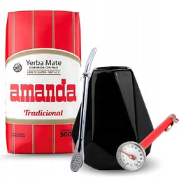 Zestaw Startowy do Yerba Mate Amanda Elaborada Tradicional