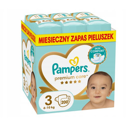 Pieluchy Pampers Premium Care Monthly Box 3 Midi
