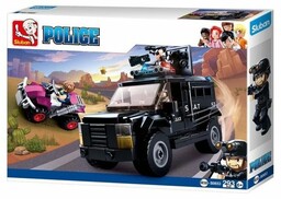 Klocki Sluban Jeep Policyjny